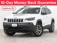 2020 Jeep Cherokee Trailhawk 4x4 w/ Apple CarPlay & Android Auto