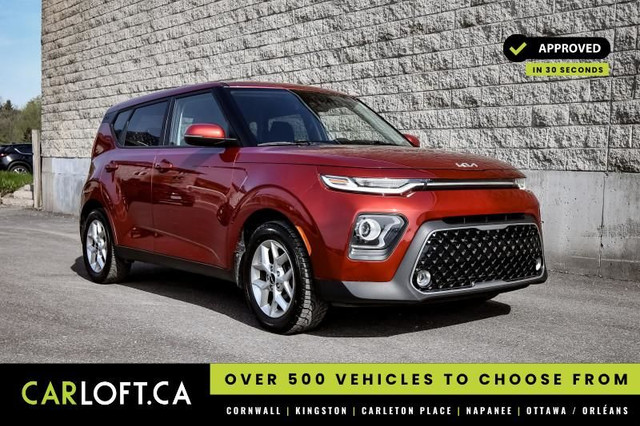 2022 Kia Soul EX • HEATED SEATS/STEERING • CP/AA • FOG LAMPS in Cars & Trucks in Cornwall