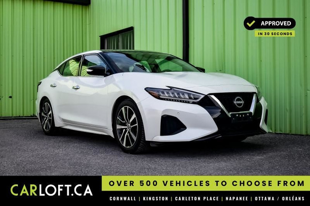 2023 Nissan Maxima SL • SUNROOF • NAV • HEATED LEATHER • CP/AA in Cars & Trucks in Kingston