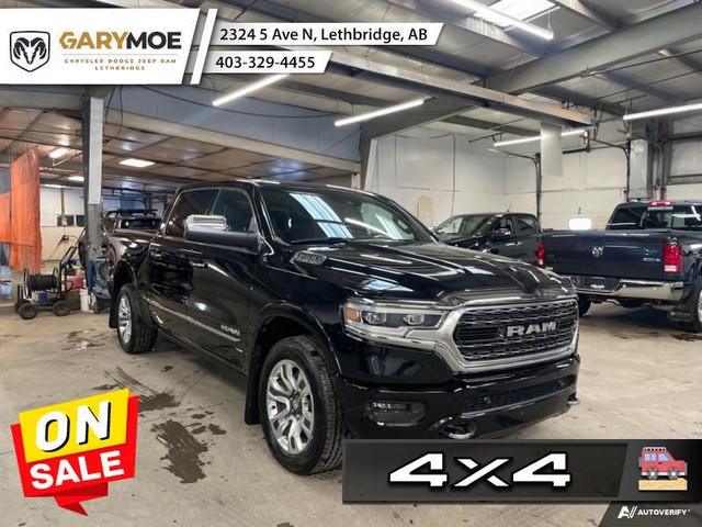 2019 Ram 1500 Limited Sunroof, Advanced Safety Equipment, Heated in Cars & Trucks in Lethbridge - Image 3