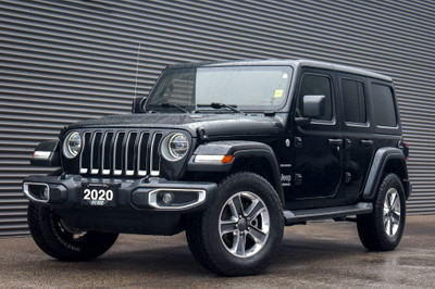 2020 Jeep Wrangler Unlimited Sahara One Owner, Clean Carfax,...