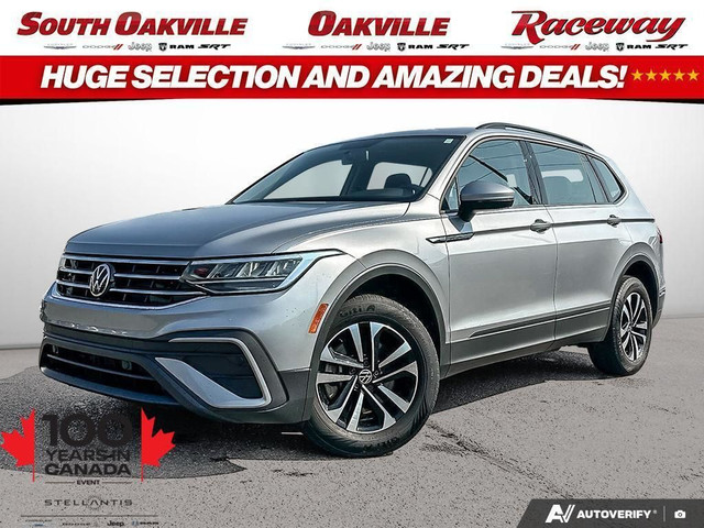 2022 Volkswagen Tiguan TRENDLINE | CLEARCARFAX | CARPLAY | BACKU in Cars & Trucks in Oakville / Halton Region