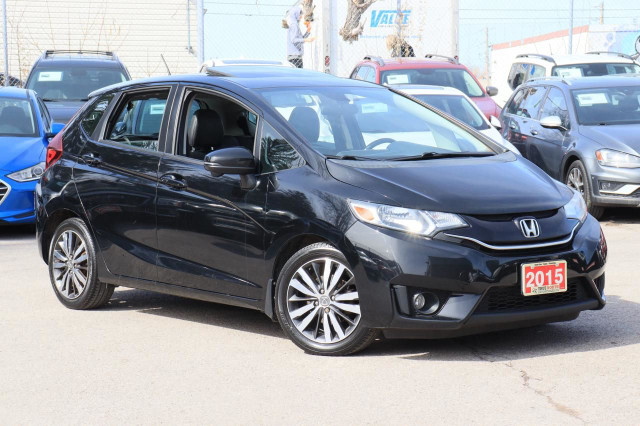 2015 Honda Fit EX-L | Auto | Leather | Sunroof | Nav | Cam & Mor in Cars & Trucks in Oshawa / Durham Region - Image 3