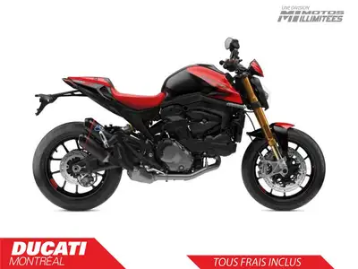 DUCATI MONSTER SP 2025La gamme Monster s'agrandit avec la version SP conçue pour accroître le plaisi...