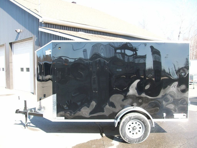  2024 Weberlane CARGO 5' X 10' V-NOSE 1 ESSIEU 2 PORTES CONTRACT in Travel Trailers & Campers in Laval / North Shore - Image 4