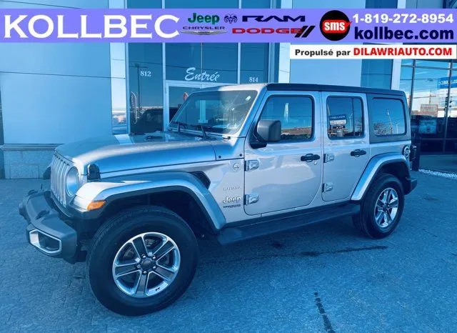 2018 Jeep Wrangler Unlimited SAHARA LEATHER NAVI 1 OWNER CLEAN