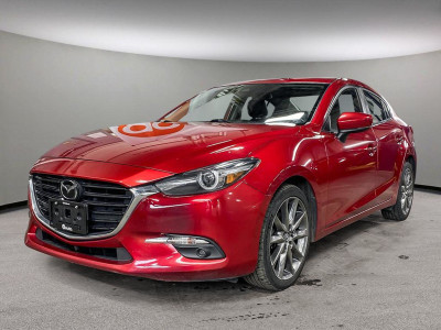 2018 Mazda Mazda3 GT Advanced Safety Tech, Sunroof, Heated Seats
