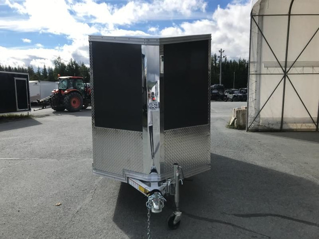 2023 Alcom Stealth C5X12-IF *Fermee/Alum* in Cargo & Utility Trailers in Thetford Mines - Image 2