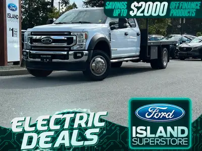 This 2021 Ford F-550 XLT has an Oxford White exterior and Earth Grey cloth seats with seating for 5....