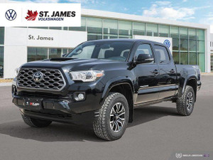 2021 Toyota Tacoma TRD Sport | CLEAN CARFAX | A/T TIRES | DROP-IN BEDLINER | With Navigation &