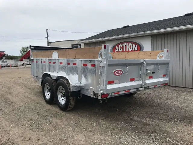 2025 ACTION SERIES MENNONITE MADE DUMP TANDEM AXLE ACTION SERIES in Cargo & Utility Trailers in Hamilton - Image 5