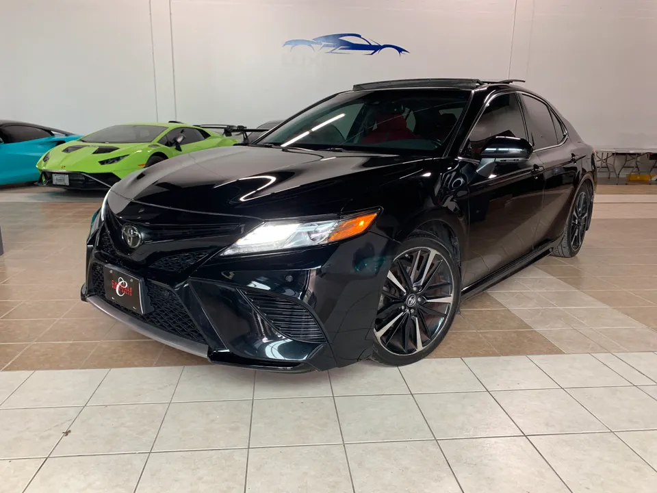 2018 Toyota Camry XSE RED LEATHER CAMERA SUNROOF 2.5L LOADED