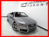 2010 AUDI S5 CONVERTIBLE 3.0T CARFAX VERIFIED, CLEAN TITLE ONLY 96,000KM! AUTOMATIC TRANSMISSION W/... (image 1)