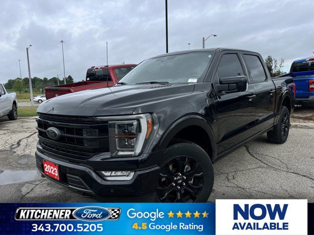 2023 Ford F-150 LARIAT |502A| MOONROOF| B&O SOUND| BLK PKG in Cars & Trucks in Kitchener / Waterloo