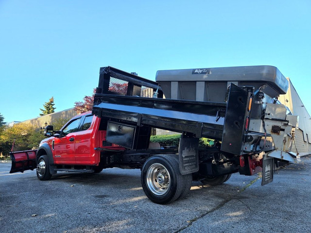  2018 Ford F-550 4X4, 9.6' Plow, 6.7L Diesel, Ext Cab, Dump+ Sal in Heavy Trucks in Mississauga / Peel Region - Image 4