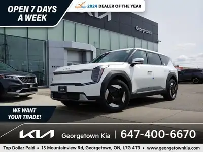 2026 EV9! NOW IN-STOCK! READY FOR A NEW HOME! 370 KM EV RANGE! The Next Level of Innovation! Three r...