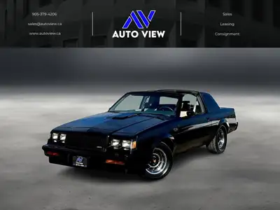 JUST LANDED!! 1987 Buick Regal GRAND NATIONAL!! **T-TOP** **ONE OWNER** **FLORIDA CAR**ORIGINALLY BO...