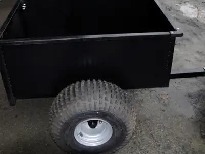 2023 Marlon ATV 700 This pull behind ATV / Lawn Garden Trailer has a payload of 720 Lbs. Removable t...