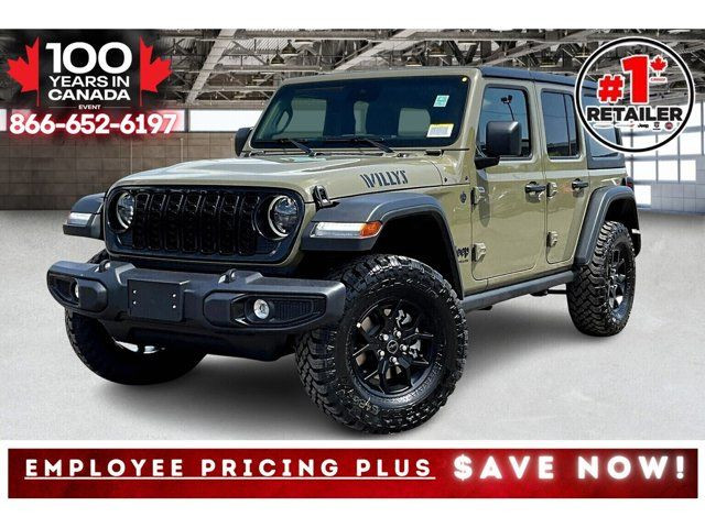 2025 Jeep Wrangler Willys in Cars & Trucks in Mississauga / Peel Region