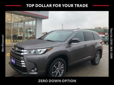 2019 Toyota Highlander XLE XLE--AWD--LOCAL TRADE-NAV-LEATHER