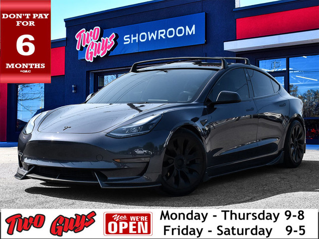 2023 Tesla Model 3 RWD Panoroof Nav Leather in Cars & Trucks in St. Catharines