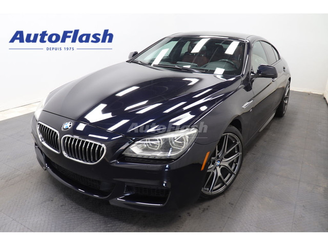 2015 BMW 6 Series GRAND COUPE, AWD, HARMAN/KARDON, VOLANT CHAUFF in Cars & Trucks in Longueuil / South Shore
