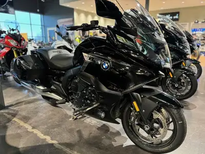 Low kilometer 2018 K1600 Bagger with brand new tires and ready to ride! Purchased and serviced right...