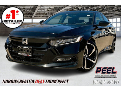  2019 Honda Accord Sedan Sport 1.5T | Sunroof | Heated Leather |