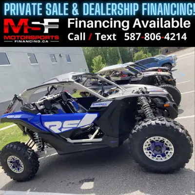 FINANCE ANYTHING IN CANADA PRIVATE SALE & DEALERSHIP FINANCING CALL / TEXT 587-806-4214 APPLY NOW @...