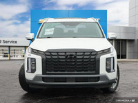 Command attention with the 2024 Hyundai Palisade SEL, a stunning Hyper White SUV with a luxurious Bl... (image 1)