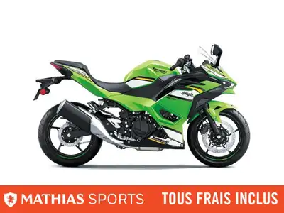 Concessionnaire des véhicules neufs et d'occasion. Sportive KAWASAKI Ninja 500 SE 2025 Faites votre...