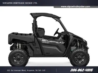 Nipawin Chrysler Dodge Ltd. SETUP & PDI INCLUDED 2025 Yamaha Wolverine X2 1000 SEPERFORMANCE DRIVEN,...