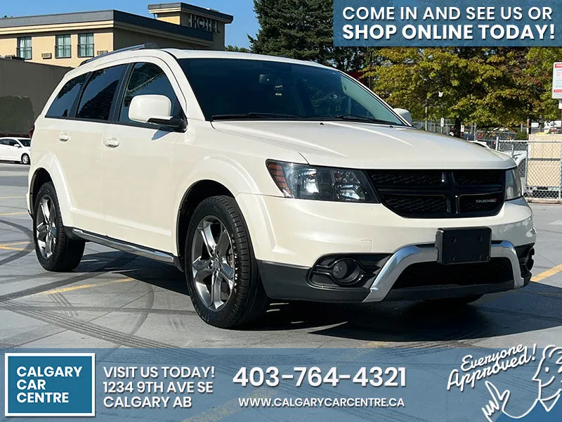 2017 Dodge Journey Crossroad $209B/W /w 7 Passenger, Backup Came