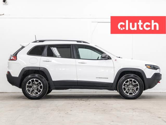 2020 Jeep Cherokee Trailhawk 4x4 w/ Apple CarPlay & Android Auto in Cars & Trucks in Bedford - Image 3