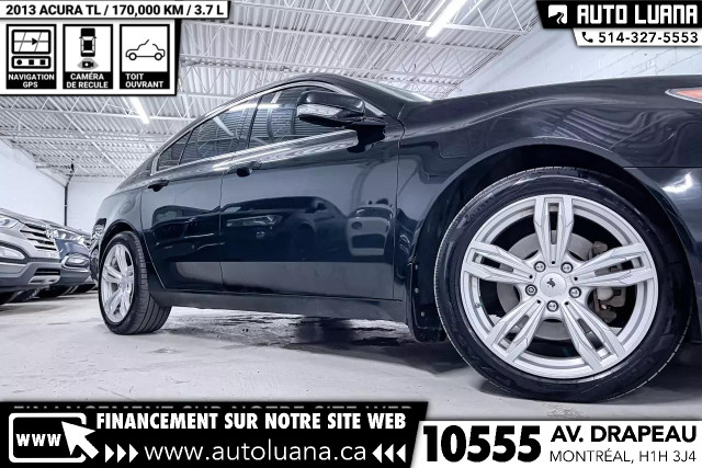 2013 ACURA TL SH-AWD Tech Pkg NAVI/TOIT/CAMERA/CUIR/PUSH START in Cars & Trucks in City of Montréal - Image 3