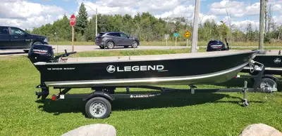 NEW TO HB CYCLE AND OUTDOOR'S INVENTORY WE NOW HAVE THE LEGEND LINE UP OF ALUMIUM AND PONTOON BOATS...