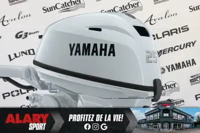 Ce moteur hors-bord YAMAHA F25LWTHC 2025 est disponible DÈS MAINTENANT! Contactez-nous au 450-420-27...