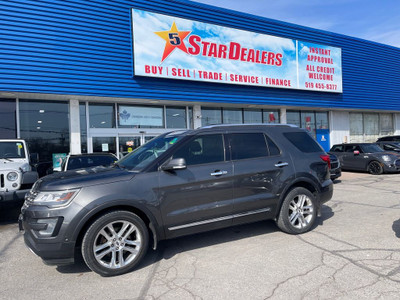  2017 Ford Explorer NAV LEATHER PANO ROOF MINT! WE FINANCE ALL C