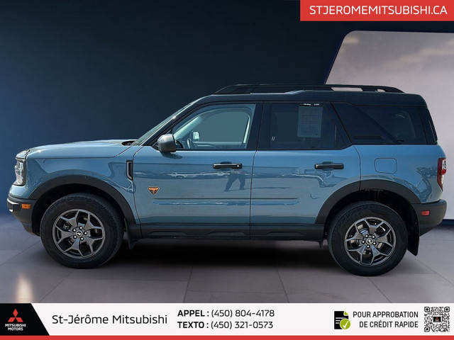 2022 Ford BRONCO SPORT BADLANDS 4X4  APPLE CARPLAY / ANDROID AUT in Cars & Trucks in Laurentides - Image 3