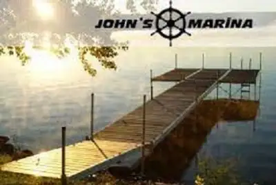 ***IN STOCK NOW*** Available now while quantities last! Bertrand 4 X 15 DOCK ON POSTS -Aluminum fram...