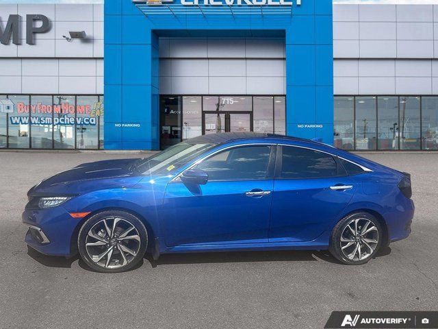 2021 Honda Civic Sedan Touring | Leather | Sunroof | Rem. Start in Cars & Trucks in Saskatoon - Image 2