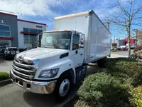  2020 Hino 338D with 26' Box and Power Rail Gate
