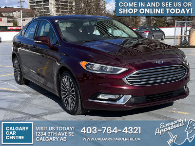 2017 Ford Fusion SE AWD $169B/W /w Back-up Camera, Moon Roof, He