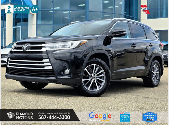 2018 Toyota Highlander AWD XLE in Cars & Trucks in Edmonton