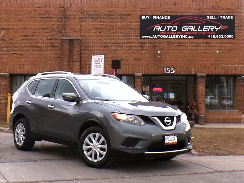 2015 Nissan ROGUE S | CARFAX CLEAN | 1 OWNER | CAMERA | B.T.
