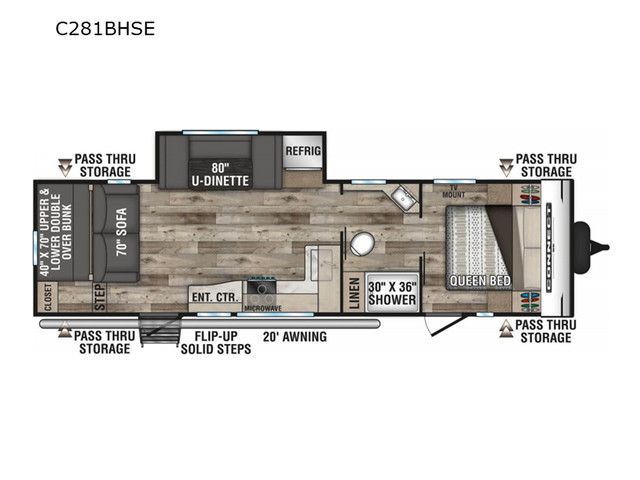 2022 KZ Connect SE C281BHSE in Travel Trailers & Campers in Cambridge - Image 2