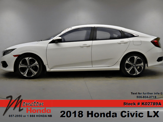  2018 Honda Civic LX in Cars & Trucks in Moncton - Image 2