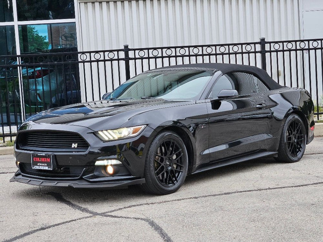 2015 Ford Mustang CONVERTIBLE GT PREMIUM-6 SPEED MANUAL-5.0L V8 in Cars & Trucks in City of Toronto - Image 2