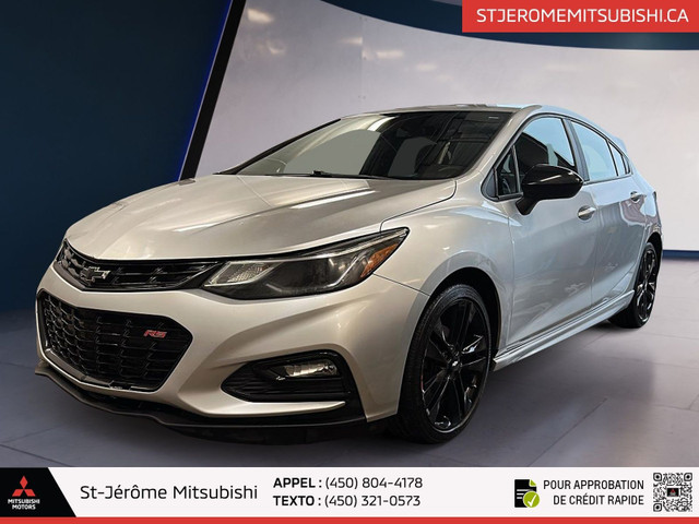 2018 Chevrolet Cruze LT RS MAGS / APPLE CARPLAY / TOIT OUVRANT in Cars & Trucks in Laurentides
