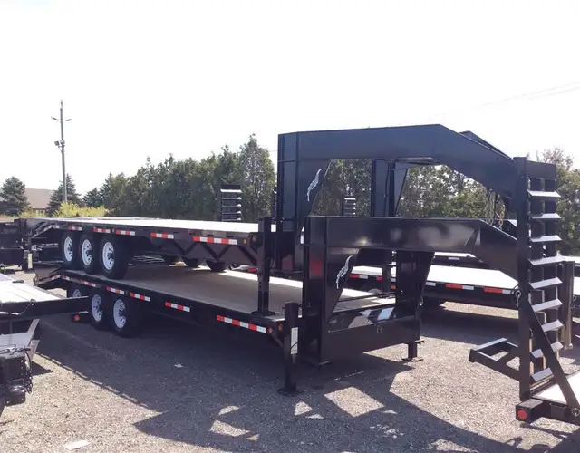 Miska Gooseneck & Fifth Wheel Float Trailers in Cargo & Utility Trailers in Oshawa / Durham Region - Image 4